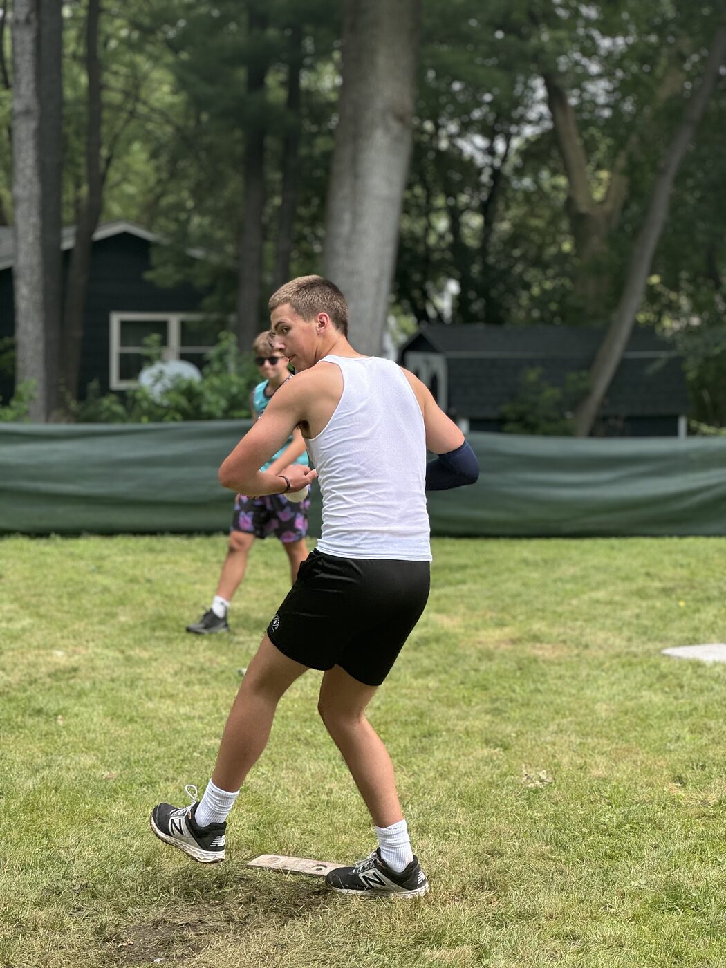 Player pitching