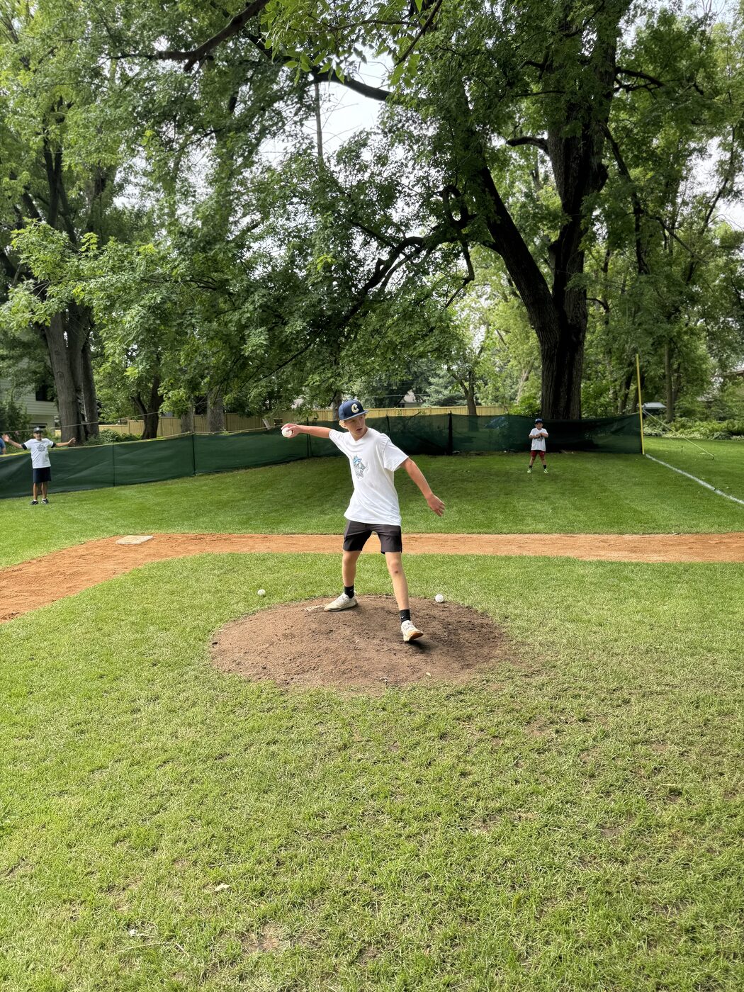 Player pitching