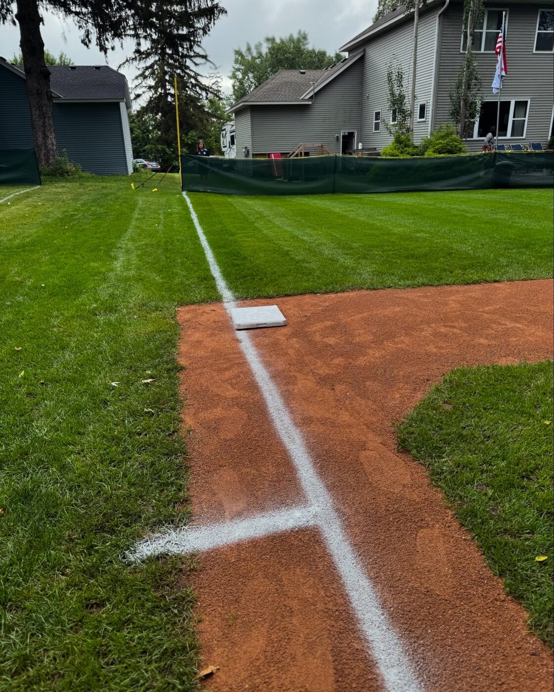 The Rocky Island wiffle ball field